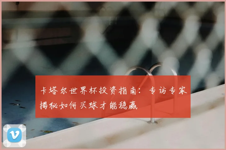 卡塔尔世界杯投资指南：专访专家揭秘如何买球才能稳赢