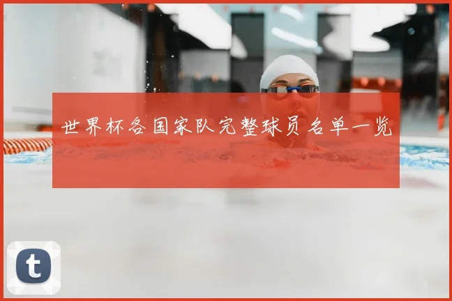 世界杯各国家队完整球员名单一览