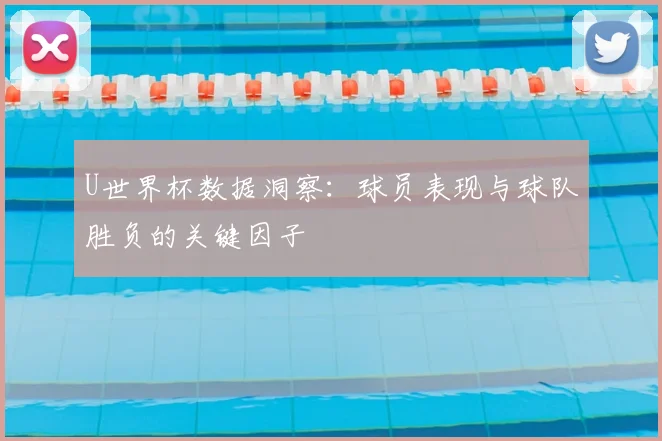 U世界杯数据洞察:球员表现与球队胜负的关键因子